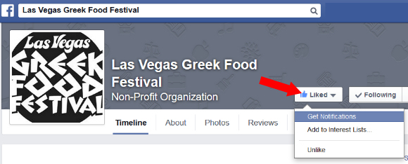 Follow The Las Vegas Greek Food Festival on Facebook!