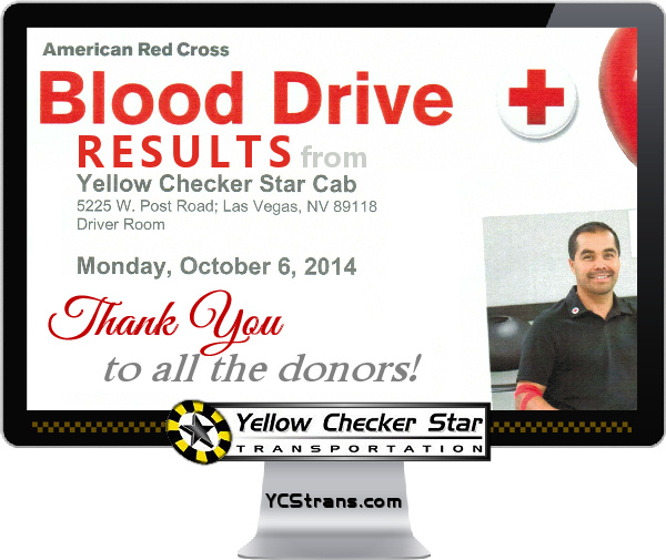 Red Cross Blood Drive Hosted At Yellow Checker Star October 2014 - Red Cross Blood Drive Hosted At Yellow Checker Star October 2014 - A Sincere Thank You To All The YCS Employee Donors! Click Here To Donate Blood Now!