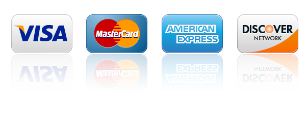 All major credit cards accepted