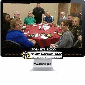 Yellow Checker Star Cab Attends UNLV Chalk Talks