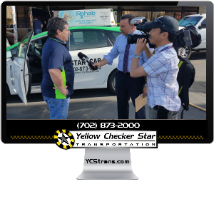 Yellow-Checker-Star Taxi Cabs in Las Vegas Partners with Kabit