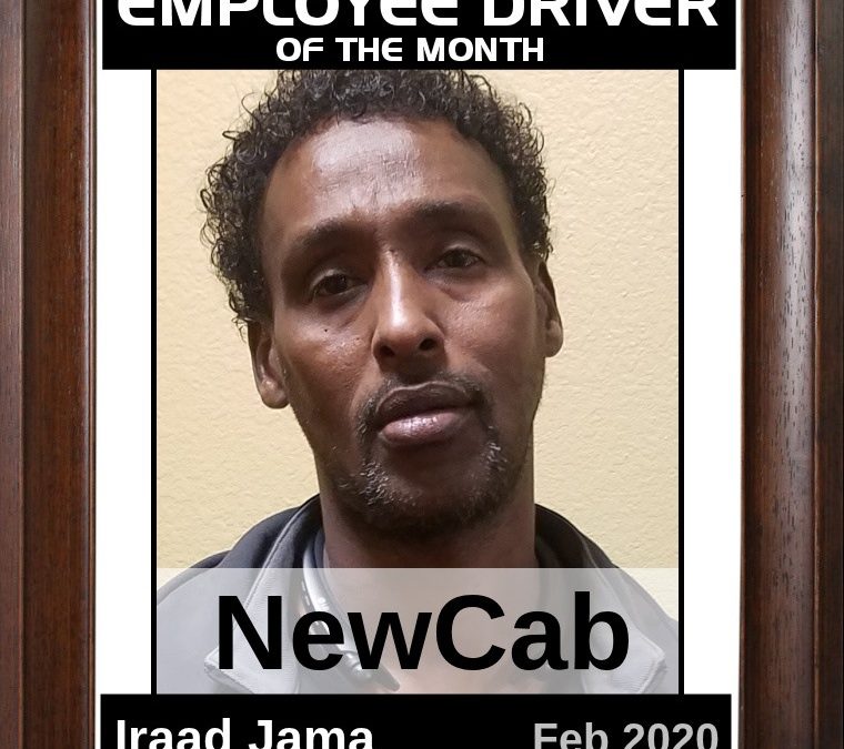 NewCab Driver of the Month for February 2020